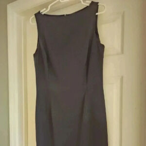 Theory Women's SIZE 10 Black Sleeveless Sheath Dress NWOT